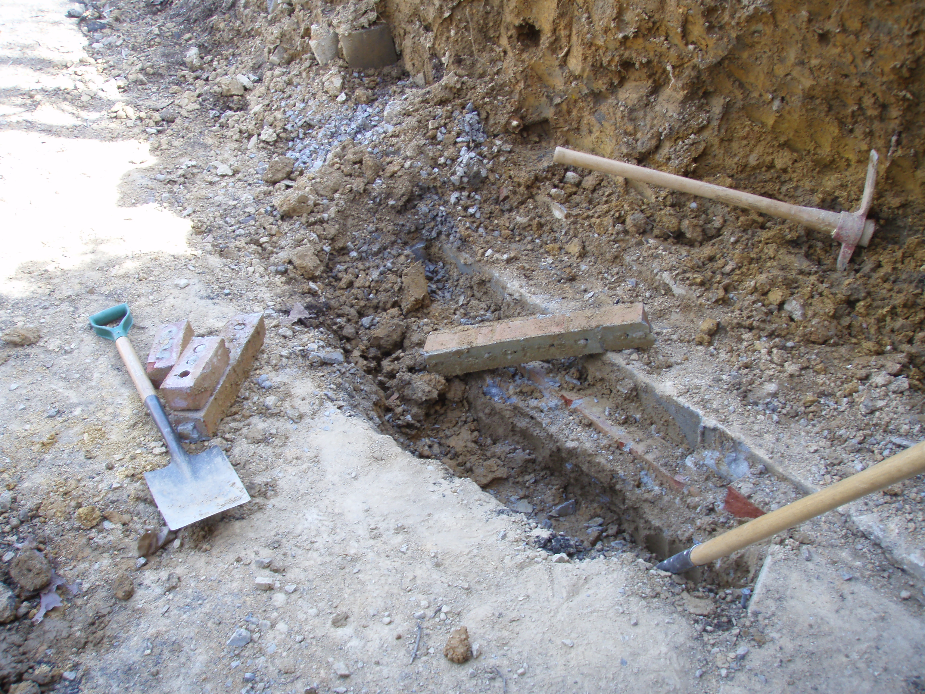 stone retaining wall